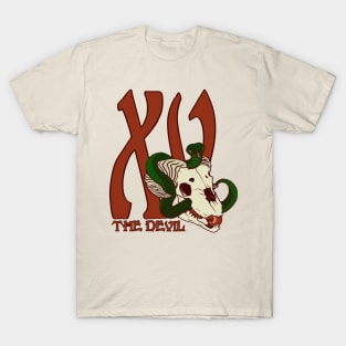 Halloween Tarot XV: The Devil T-Shirt